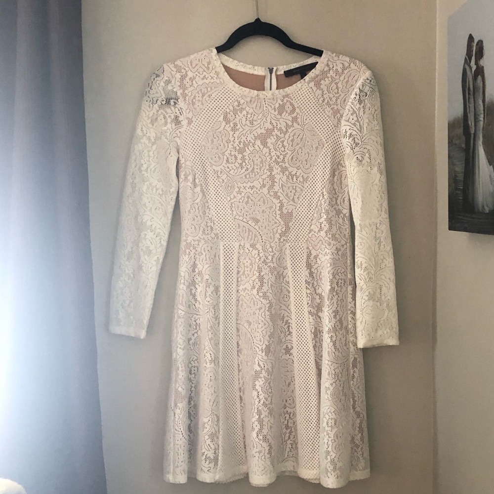 Long sleeve lace dress